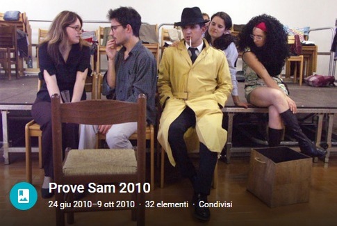 Foto delle prove di 'Provaci ancora, Sam' del 2010