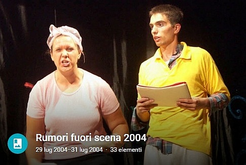 Foto dello spettacolo 'Rumori fuori scena' del 2004