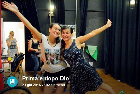 Backstage di Dio, Udine 2016