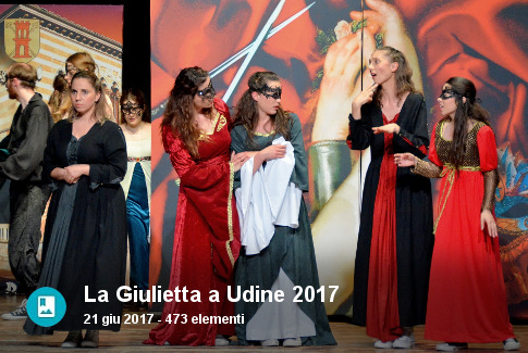 Foto dello spettacolo accessibile 'La Giulietta', Udine 2017