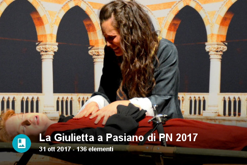 Foto dello spettacolo accessibile 'La Giulietta', Pasiano di Pordenone 2017