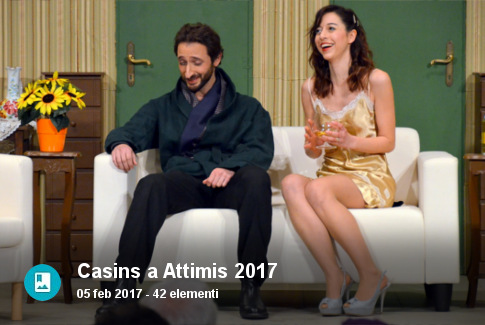 Foto dello spettacolo 'Casins' ad Attimis, 2017